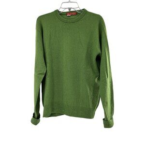 Riccardo Piacenza 100% Pure Cashmere Green Sweater Large